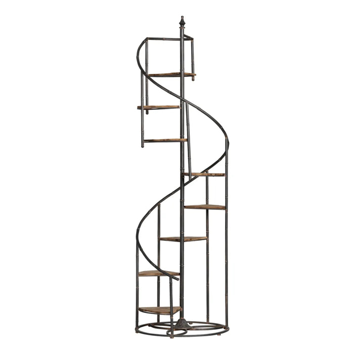 Spiral Staircase Shelves