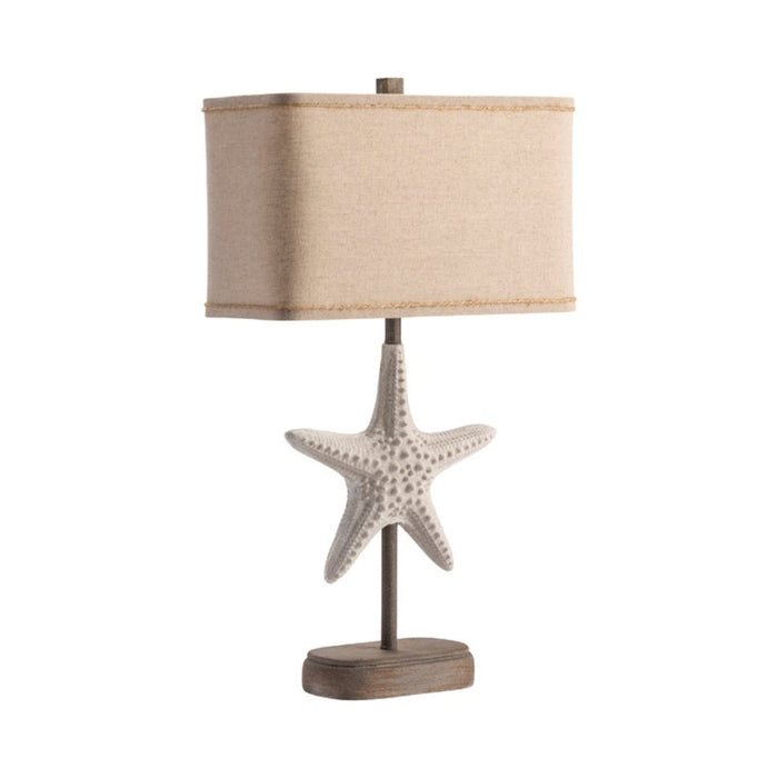 Starfish Coastal Accent Lamps - Pair