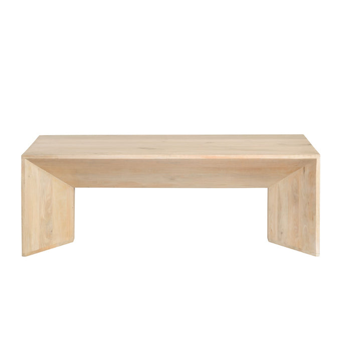 Natural Geometric Coffee Table