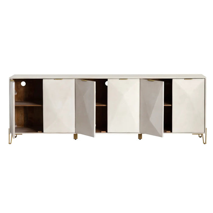 Long Contemporary White Sideboard