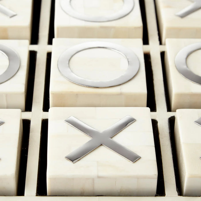 Tic-Tac-Toe Nickel Sculpture