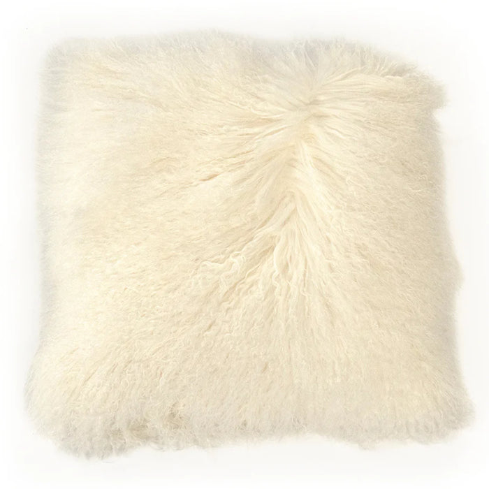 Tibetan Black Lamb Fur Pillow