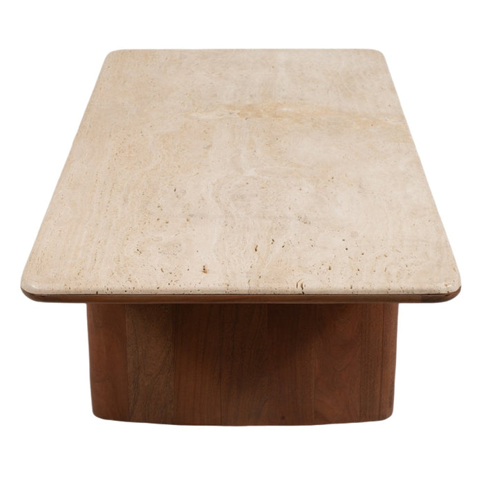 Rectangle Travertine Coffee Table