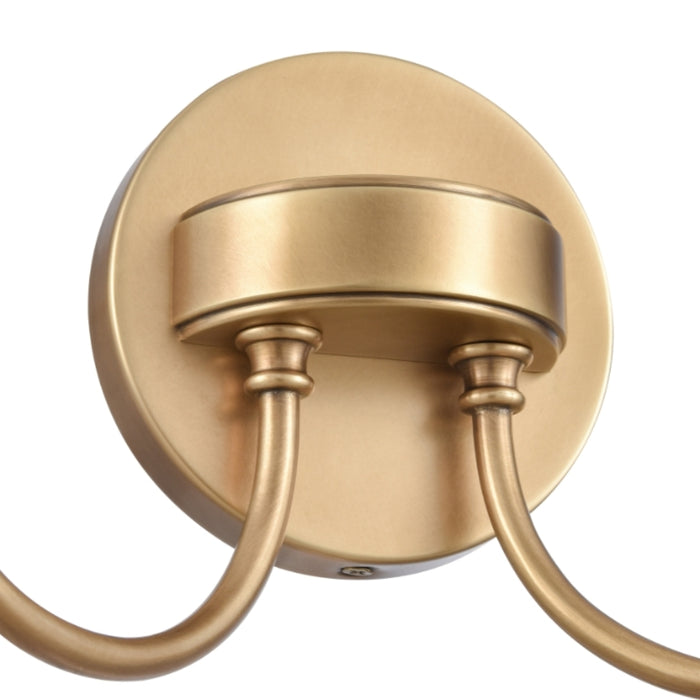 Golden Double Wall Sconce