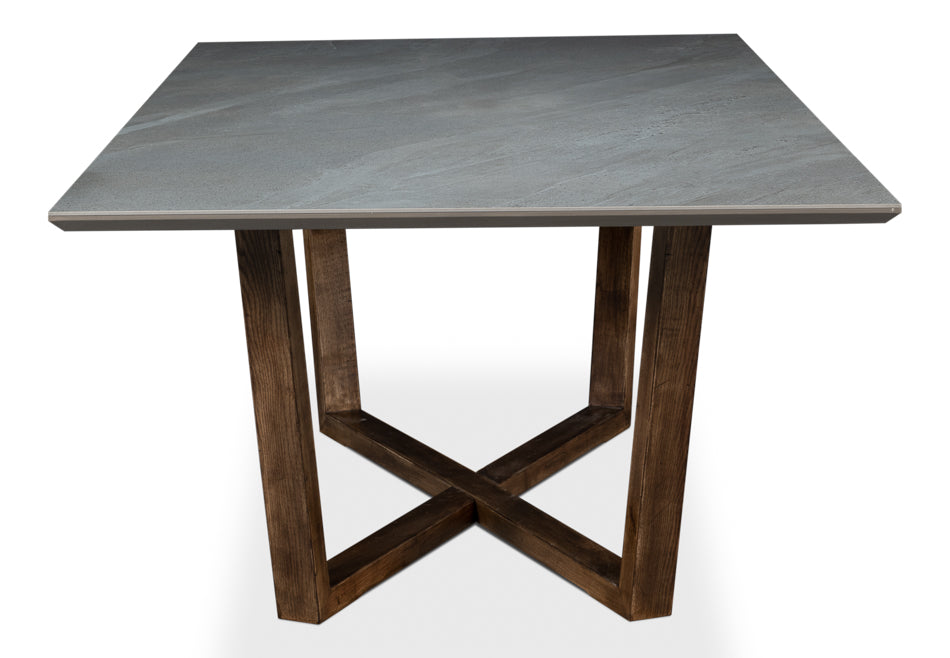 Grey Porcelain Dining Table