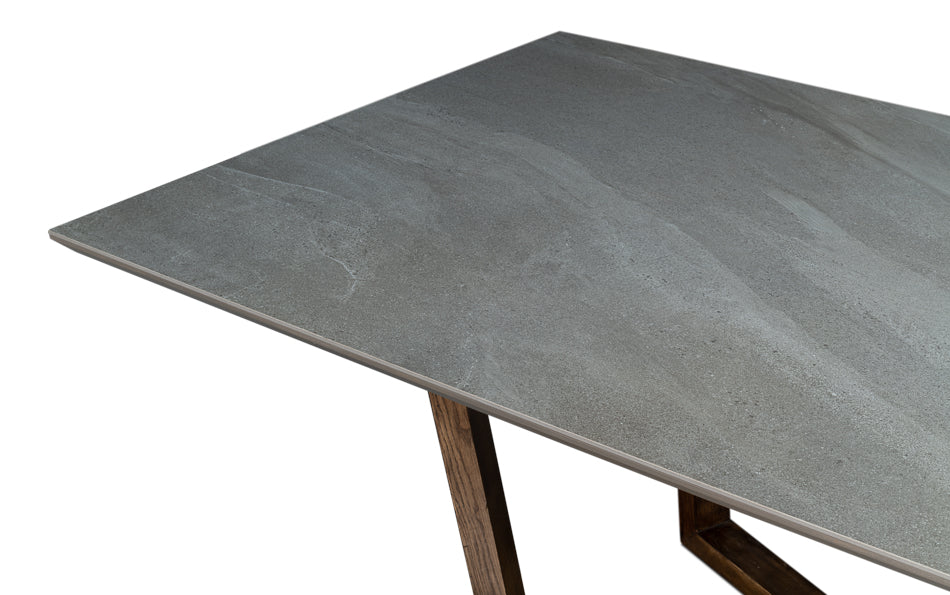 Grey Porcelain Dining Table