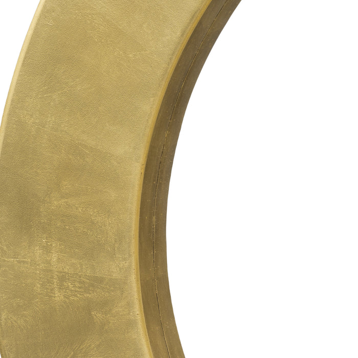 Gold Disc Mirror