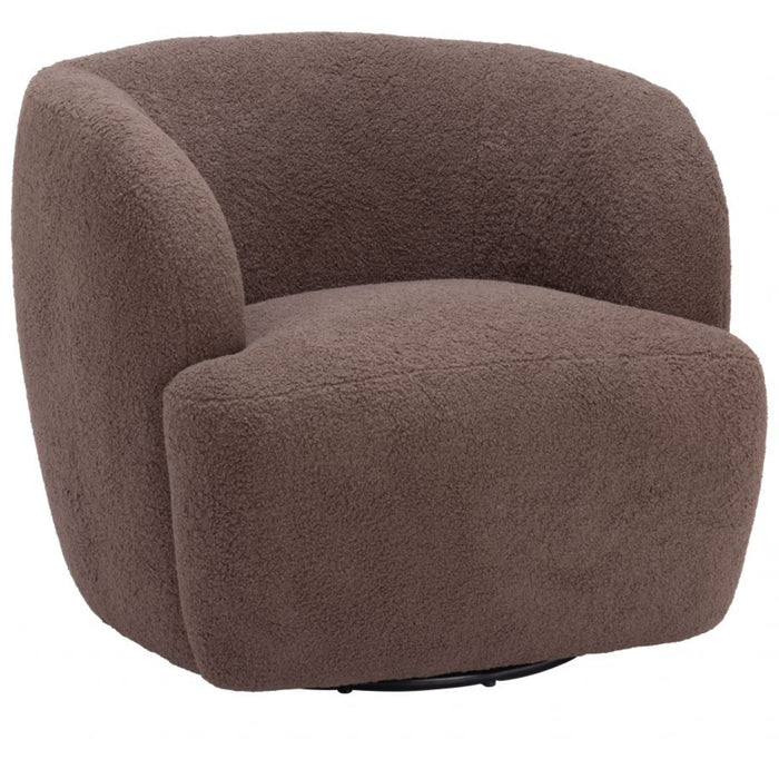 Swivel Chair in Brown