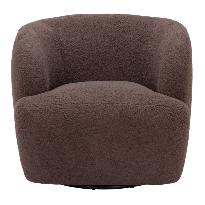 Swivel Chair in Brown