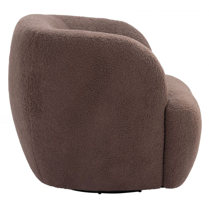 Swivel Chair in Brown