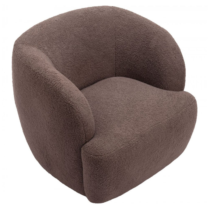 Swivel Chair in Brown