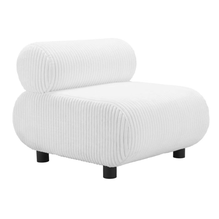 Very Chic White Accent Chair