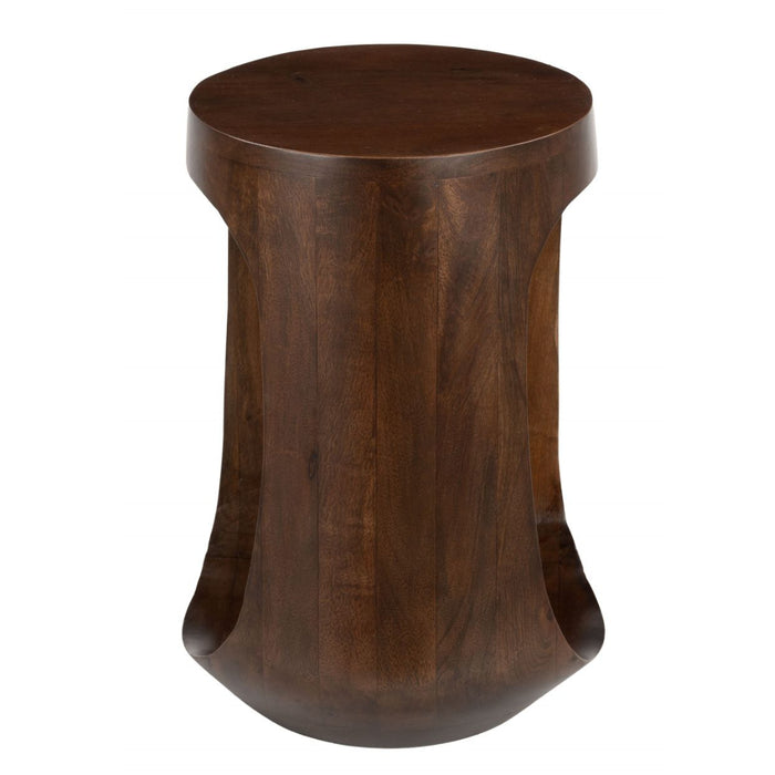 Walnut Brown Side Table