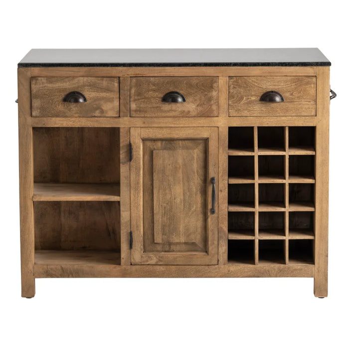 Weathered Manor Kitchen Island