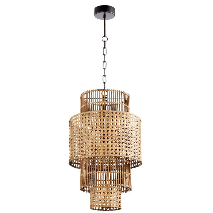 Rattan Bamboo Chandelier