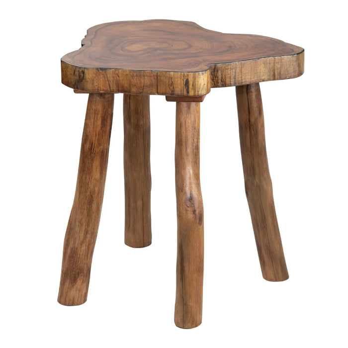 Woodland Tree Trunk End Table