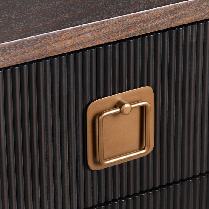 Worthington Ribbed Drawer Side Chest