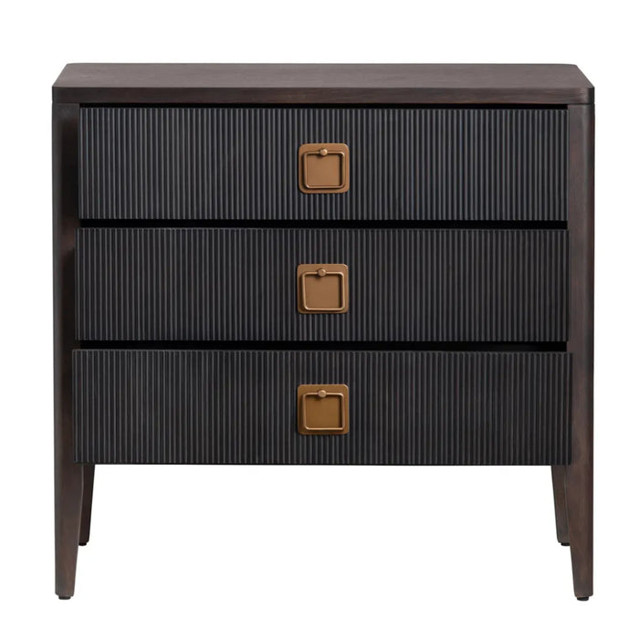 Worthington Ribbed Drawer Side Chest