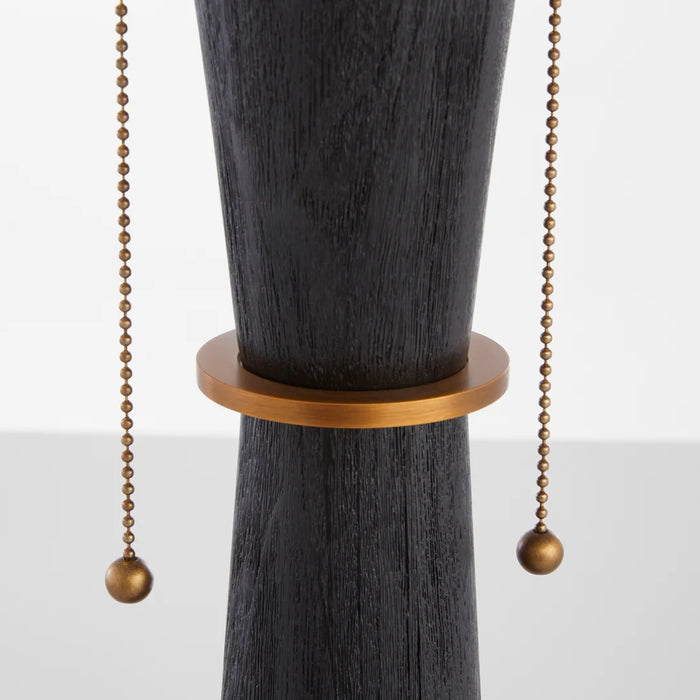 Black Brass Table Lamp