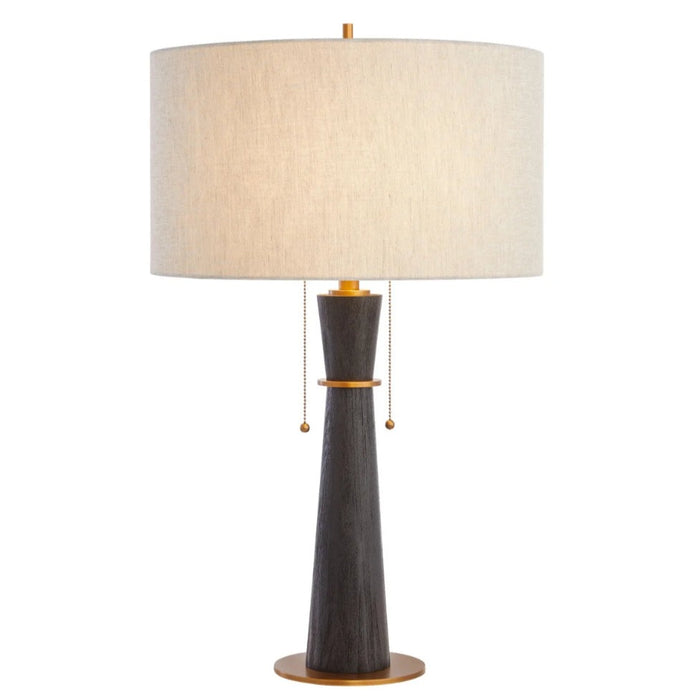 Black Brass Table Lamp