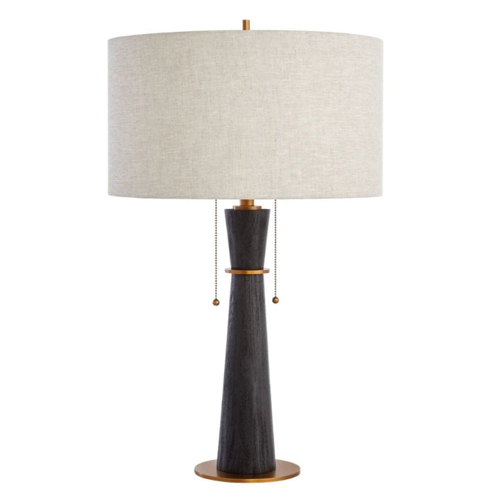 Black Brass Table Lamp