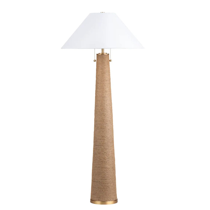 Xander Hemp Floor Lamp