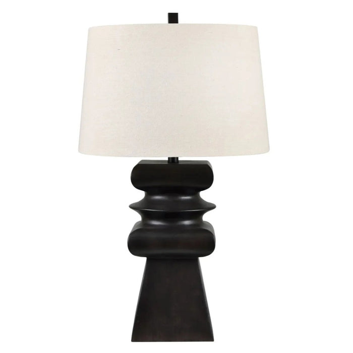 Matte Black Table Lamp