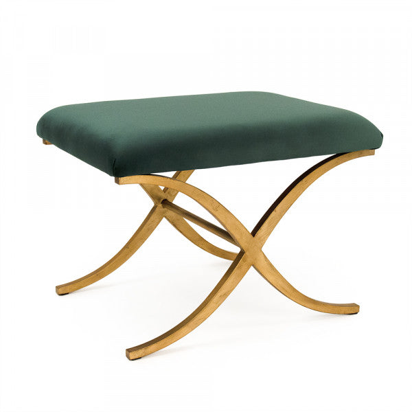 Green Velvet Amara Stools