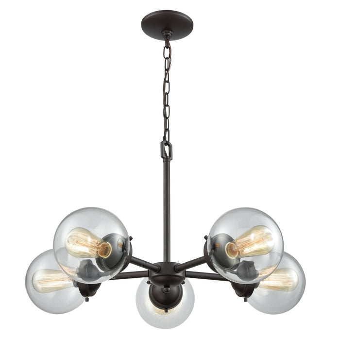 Modern Beckett Round Bulb Chandelier