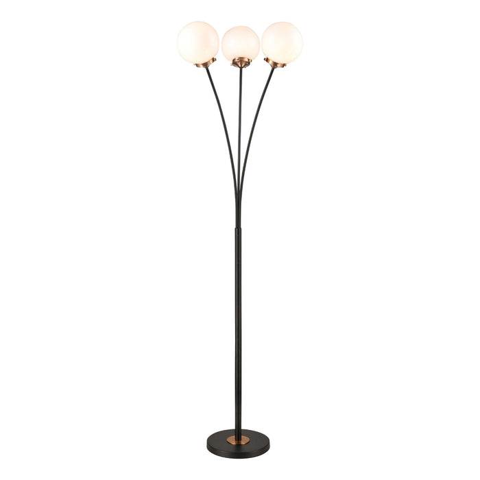 3-Light Slender Floor Lamp