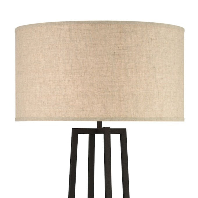 Modern Drum-Shaped Floor Lamp