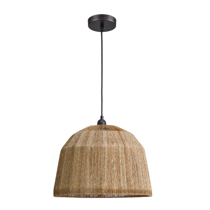 Natural Coastal 1-Light Pendant