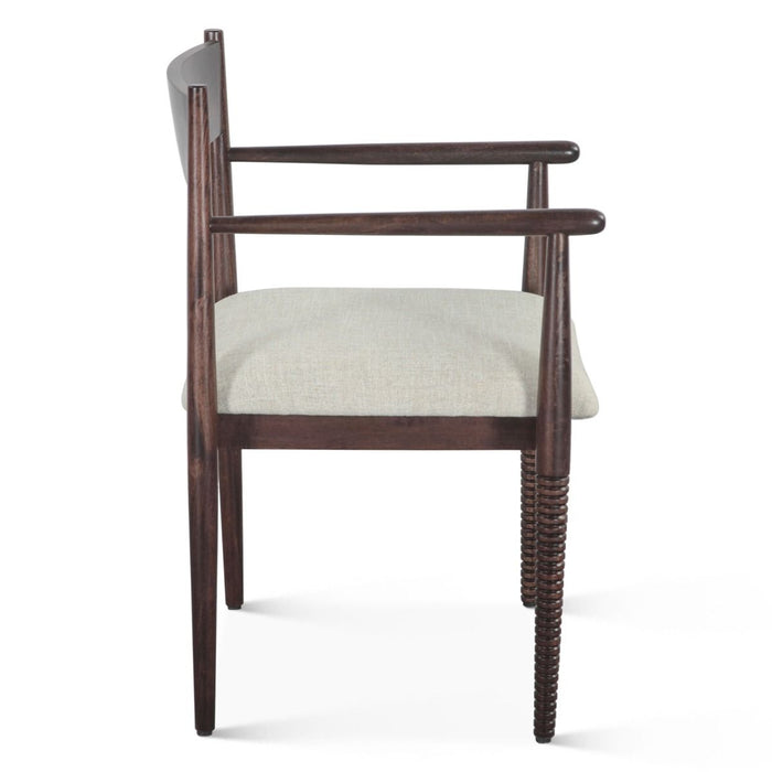 Mod Wooden Upholstered Dining Chair