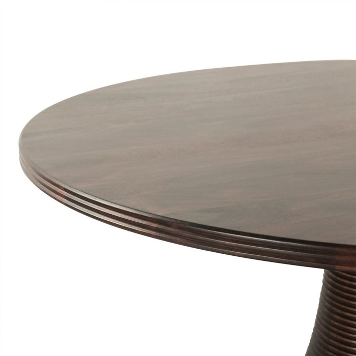 Dark Sienna Transitional Dining Table