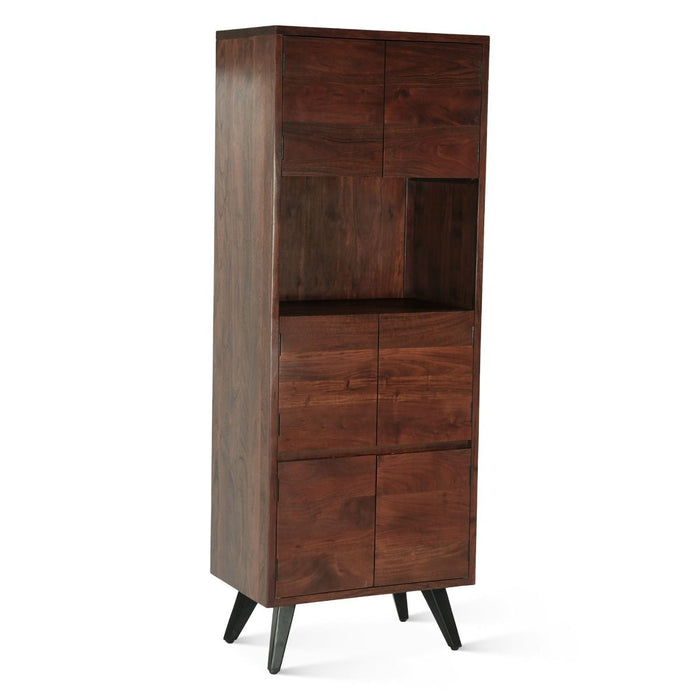 Mid-Century Walnut Bar Cabinet