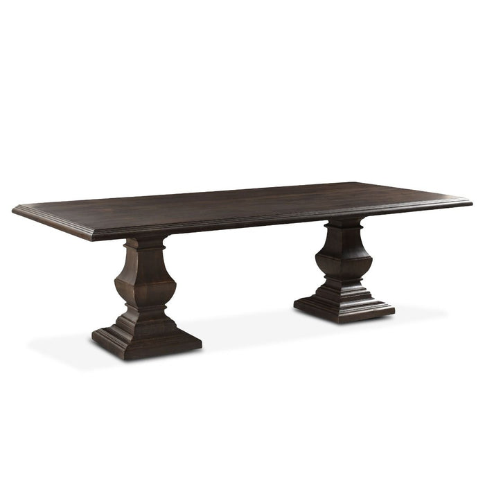 Solid Vintage Brown Dining Table