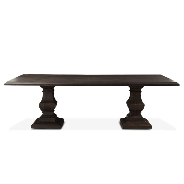 Solid Vintage Brown Dining Table