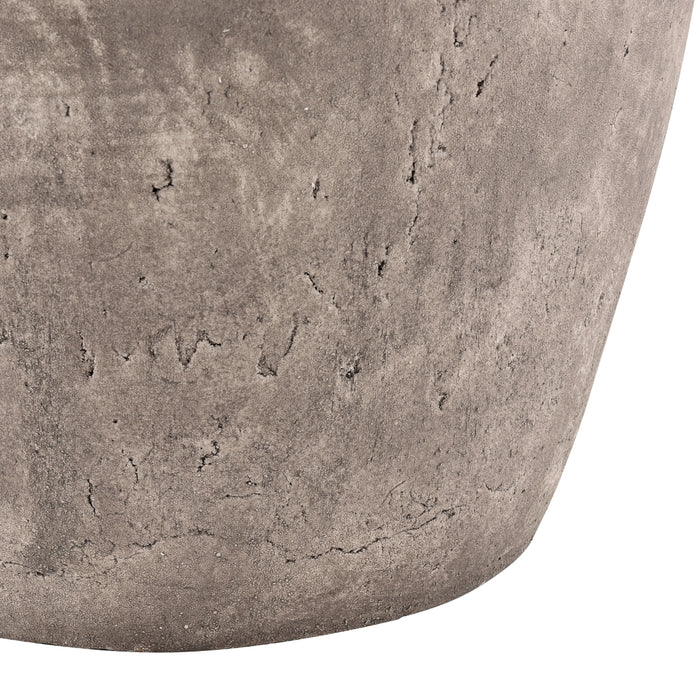 Medium Weathered Grey Vase