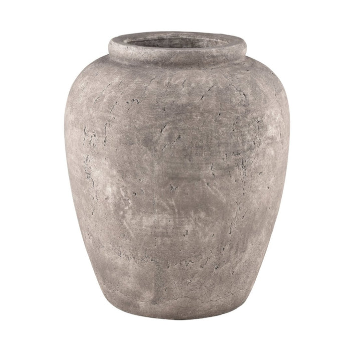 Medium Weathered Grey Vase