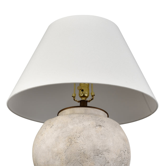 Cultural Weathered Table Lamp