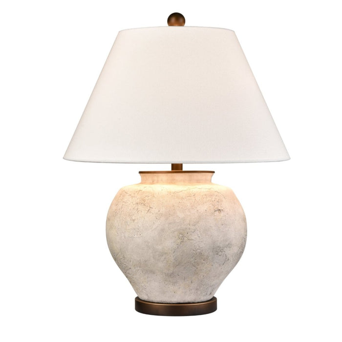 Cultural Weathered Table Lamp