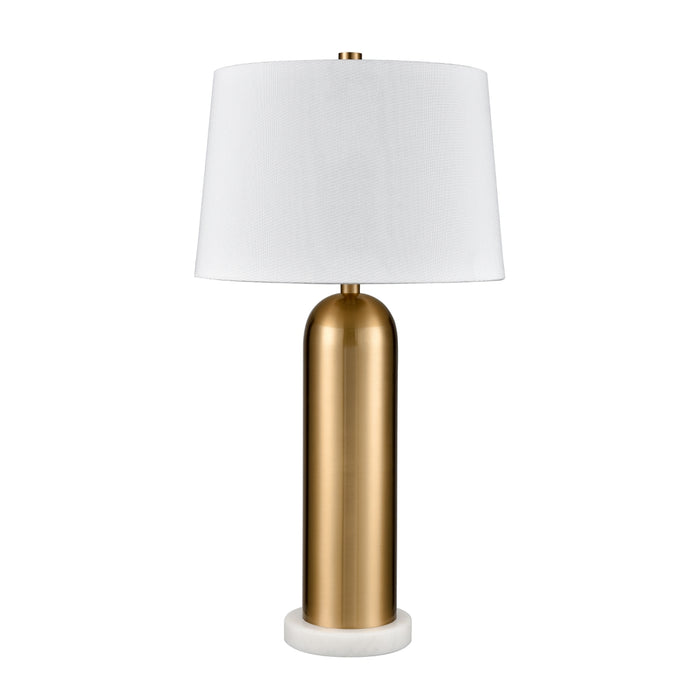 Luxe Aged Brass Table Lamp