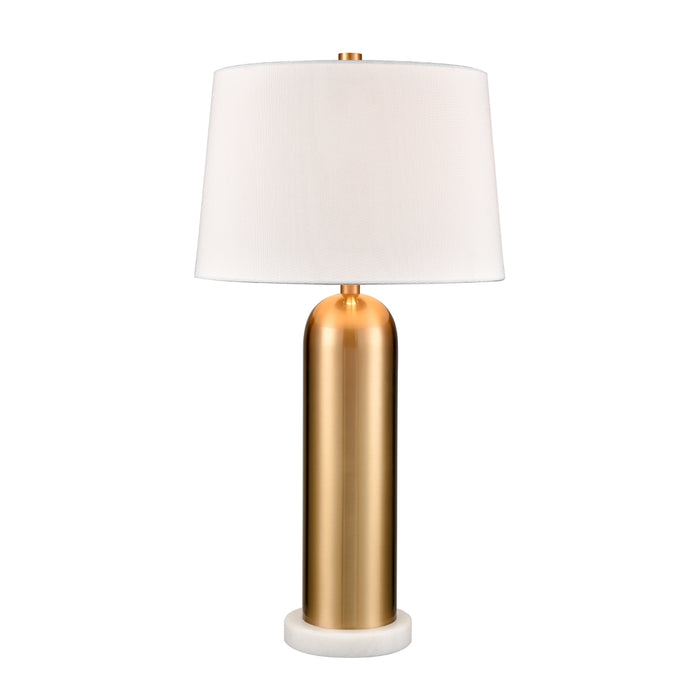 Luxe Aged Brass Table Lamp