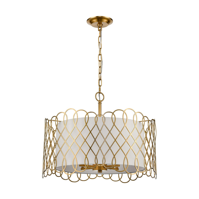 Chic Twist 4-Light Pendant