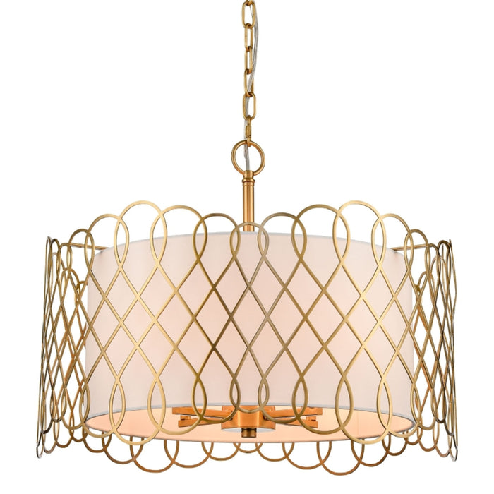 Chic Twist 4-Light Pendant