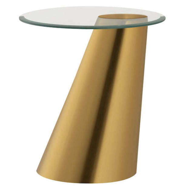 Midcentury Cantilevered Accent Table