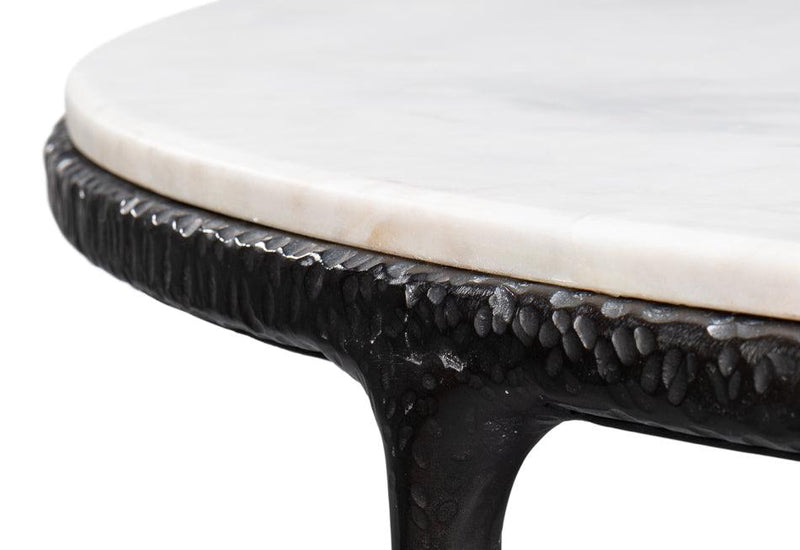 Marble Top Round Dining Table