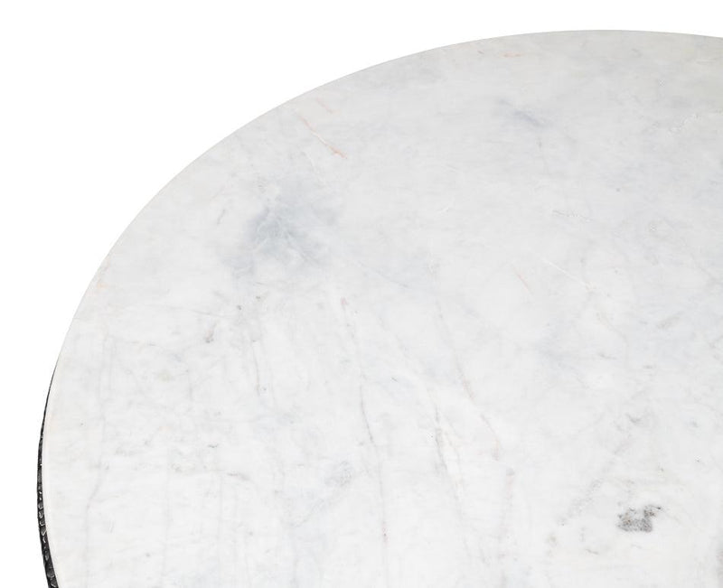 Marble Top Round Dining Table