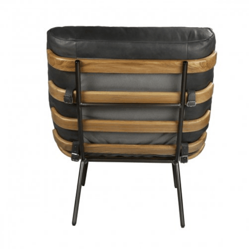 Modern Leather Tufted Lounge Chair