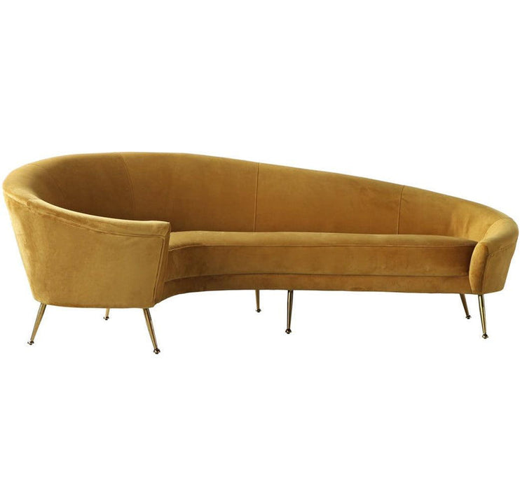 Modern Luxe Dijon Velvet Sofa